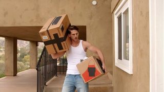Delivery Man Carries The Best Package  NextDoorStudioes