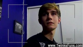 Twink stepbro gets hard and anal fucked